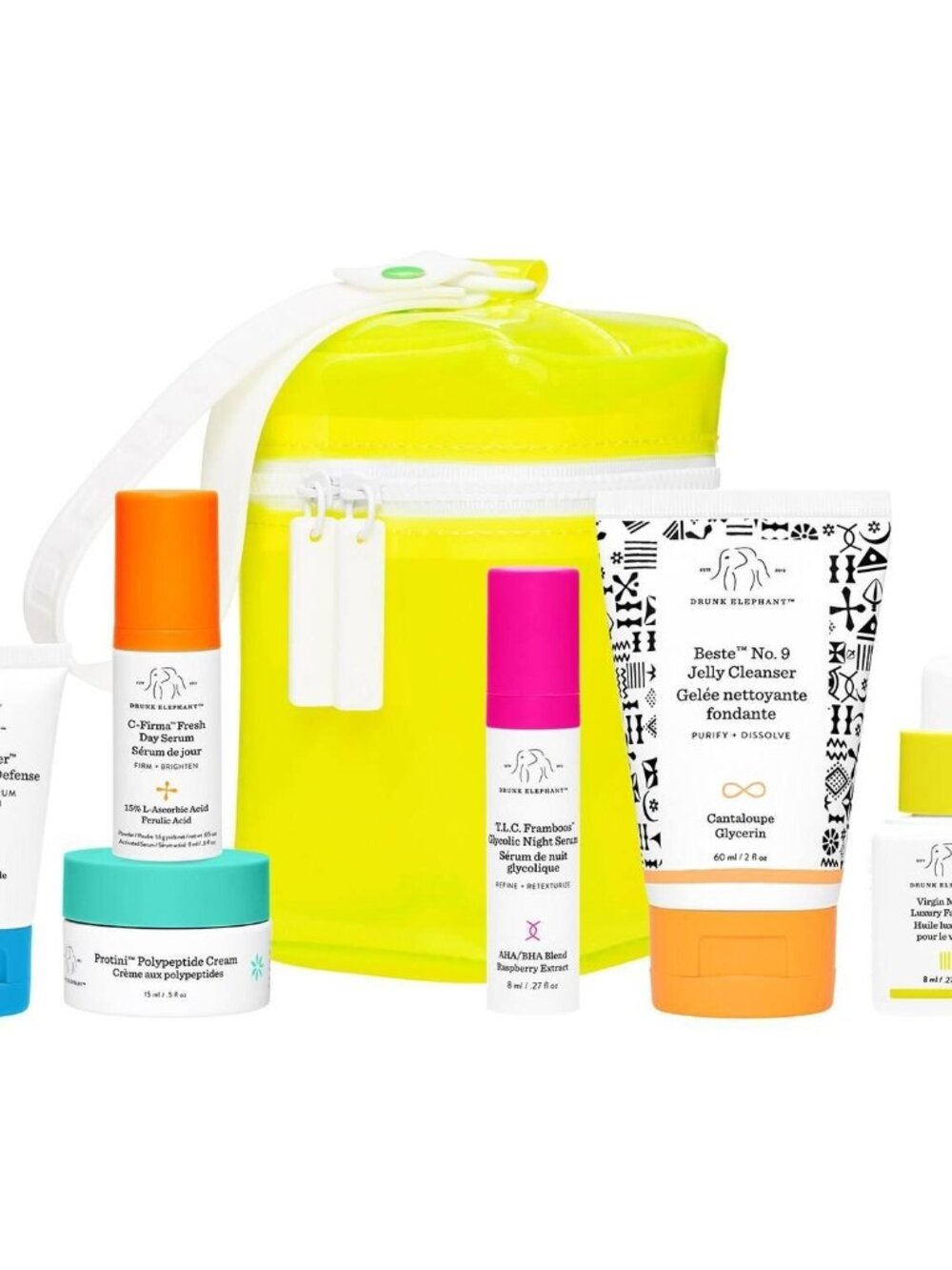 MSRP $94 | Drunk Elephant The Littles 6.0 Face Care Gift Set – NIB - Picture 1 of 1